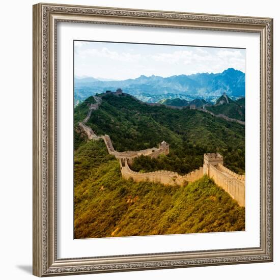 China 10MKm2 Collection - Great Wall of China-Philippe Hugonnard-Framed Photographic Print