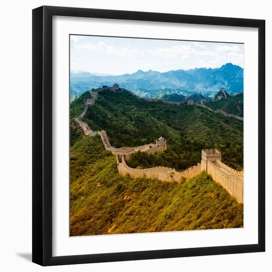 China 10MKm2 Collection - Great Wall of China-Philippe Hugonnard-Framed Photographic Print