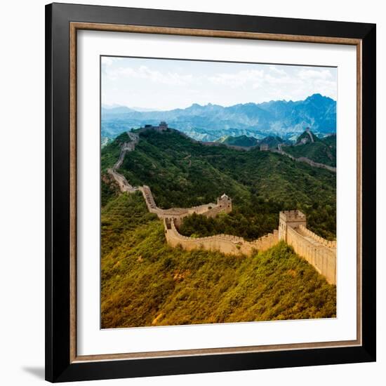 China 10MKm2 Collection - Great Wall of China-Philippe Hugonnard-Framed Photographic Print