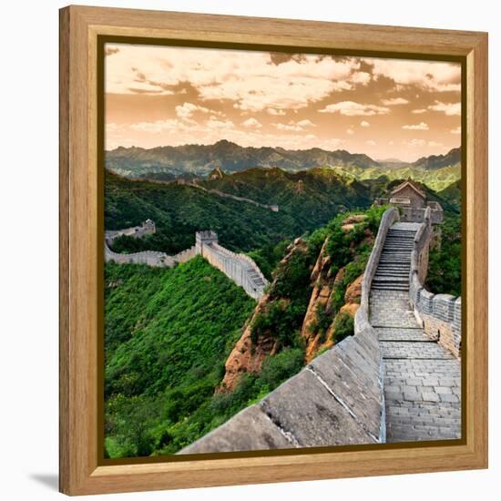 China 10MKm2 Collection - Great Wall of China-Philippe Hugonnard-Framed Premier Image Canvas