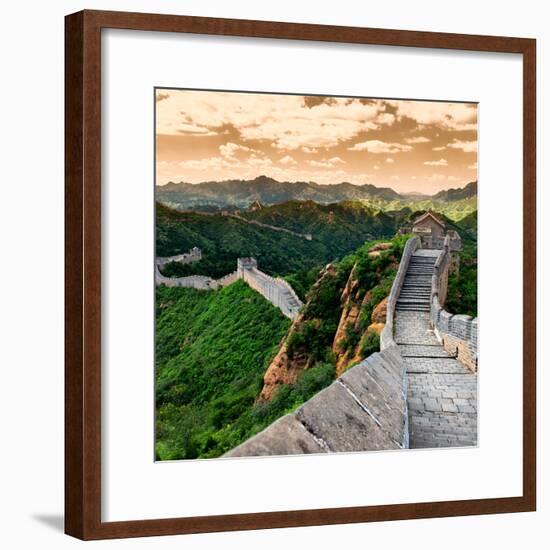 China 10MKm2 Collection - Great Wall of China-Philippe Hugonnard-Framed Photographic Print