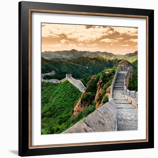 China 10MKm2 Collection - Great Wall of China-Philippe Hugonnard-Framed Photographic Print