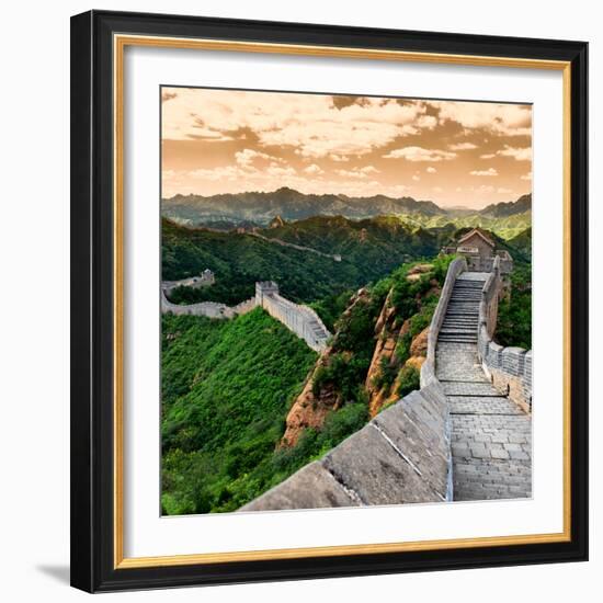 China 10MKm2 Collection - Great Wall of China-Philippe Hugonnard-Framed Photographic Print