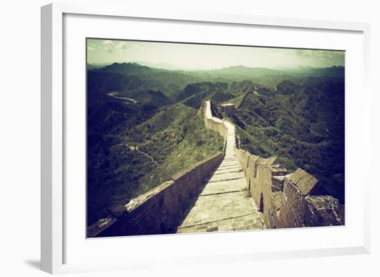 China 10MKm2 Collection - Great Wall of China-Philippe Hugonnard-Framed Photographic Print