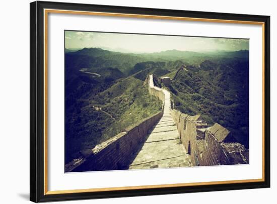 China 10MKm2 Collection - Great Wall of China-Philippe Hugonnard-Framed Photographic Print