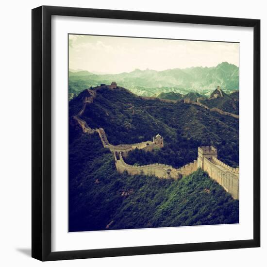 China 10MKm2 Collection - Great Wall of China-Philippe Hugonnard-Framed Photographic Print