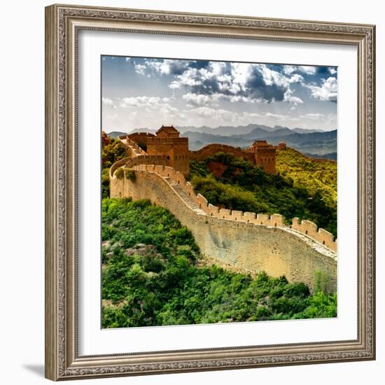 China 10MKm2 Collection - Great Wall of China-Philippe Hugonnard-Framed Photographic Print