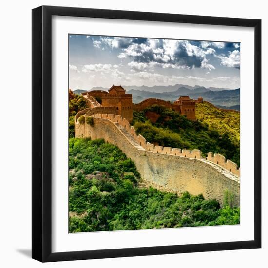 China 10MKm2 Collection - Great Wall of China-Philippe Hugonnard-Framed Photographic Print