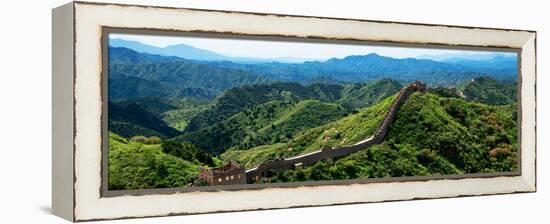 China 10MKm2 Collection - Great Wall of China-Philippe Hugonnard-Framed Premier Image Canvas