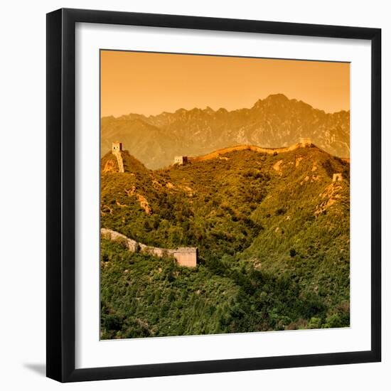 China 10MKm2 Collection - Great Wall of China-Philippe Hugonnard-Framed Photographic Print