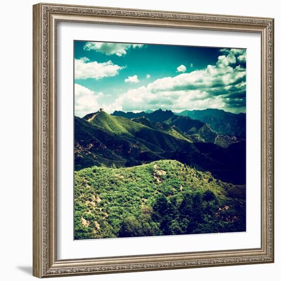 China 10MKm2 Collection - Great Wall of China-Philippe Hugonnard-Framed Photographic Print