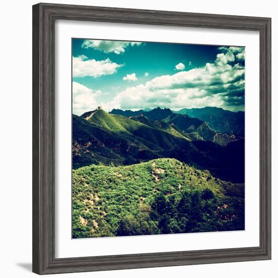 China 10MKm2 Collection - Great Wall of China-Philippe Hugonnard-Framed Photographic Print