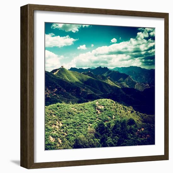 China 10MKm2 Collection - Great Wall of China-Philippe Hugonnard-Framed Photographic Print