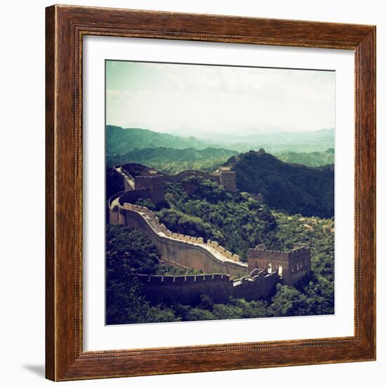 China 10MKm2 Collection - Great Wall of China-Philippe Hugonnard-Framed Photographic Print