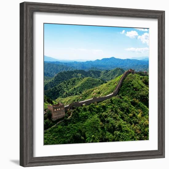 China 10MKm2 Collection - Great Wall of China-Philippe Hugonnard-Framed Photographic Print