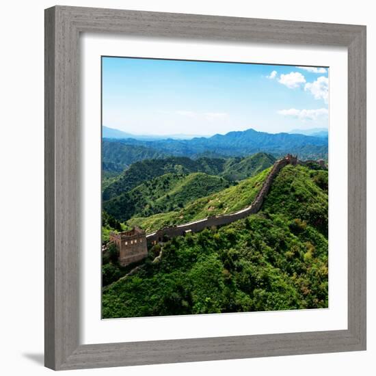 China 10MKm2 Collection - Great Wall of China-Philippe Hugonnard-Framed Photographic Print