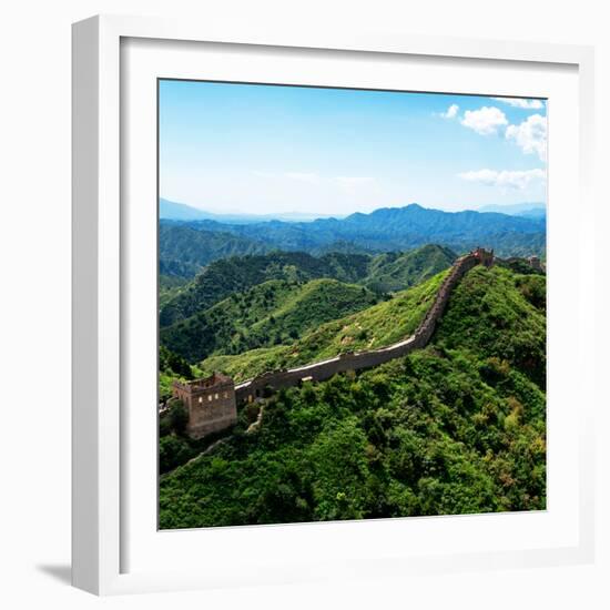 China 10MKm2 Collection - Great Wall of China-Philippe Hugonnard-Framed Photographic Print