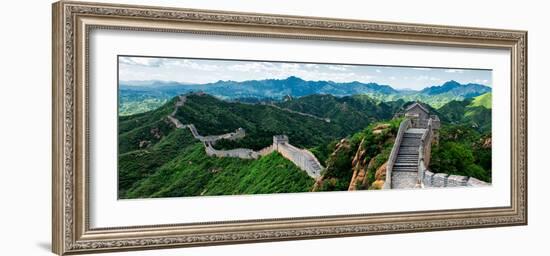 China 10MKm2 Collection - Great Wall of China-Philippe Hugonnard-Framed Photographic Print