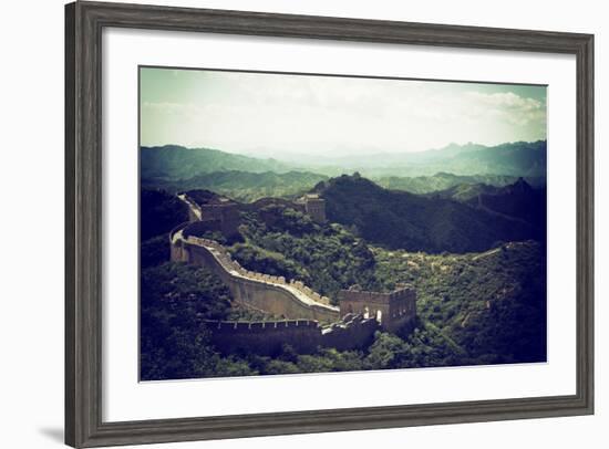 China 10MKm2 Collection - Great Wall of China-Philippe Hugonnard-Framed Photographic Print