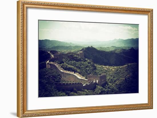 China 10MKm2 Collection - Great Wall of China-Philippe Hugonnard-Framed Photographic Print