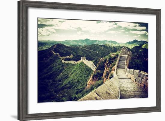 China 10MKm2 Collection - Great Wall of China-Philippe Hugonnard-Framed Photographic Print