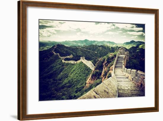 China 10MKm2 Collection - Great Wall of China-Philippe Hugonnard-Framed Photographic Print