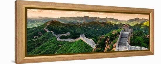 China 10MKm2 Collection - Great Wall of China-Philippe Hugonnard-Framed Premier Image Canvas