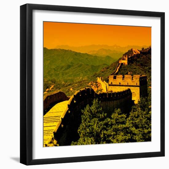 China 10MKm2 Collection - Great Wall of China-Philippe Hugonnard-Framed Photographic Print