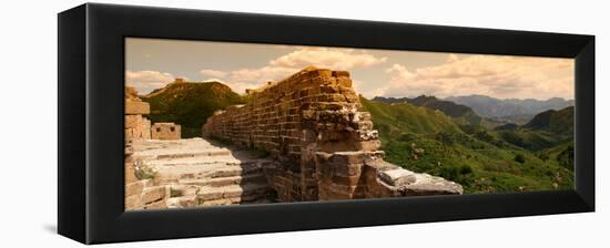 China 10MKm2 Collection - Great Wall of China-Philippe Hugonnard-Framed Premier Image Canvas