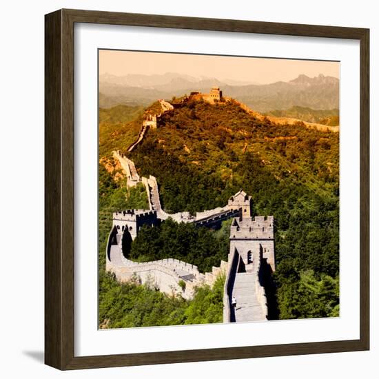 China 10MKm2 Collection - Great Wall of China-Philippe Hugonnard-Framed Photographic Print