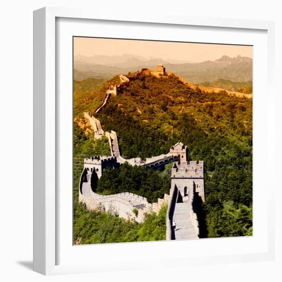 China 10MKm2 Collection - Great Wall of China-Philippe Hugonnard-Framed Photographic Print