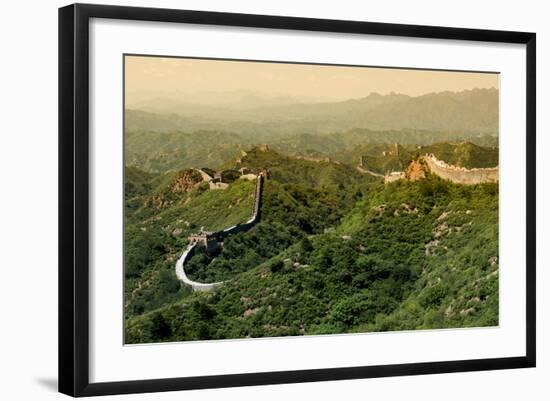 China 10MKm2 Collection - Great Wall of China-Philippe Hugonnard-Framed Photographic Print