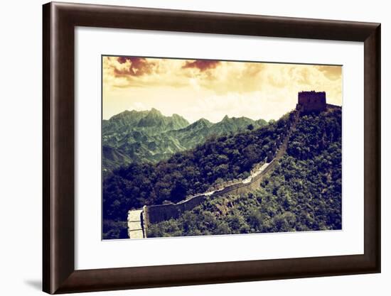 China 10MKm2 Collection - Great Wall of China-Philippe Hugonnard-Framed Photographic Print