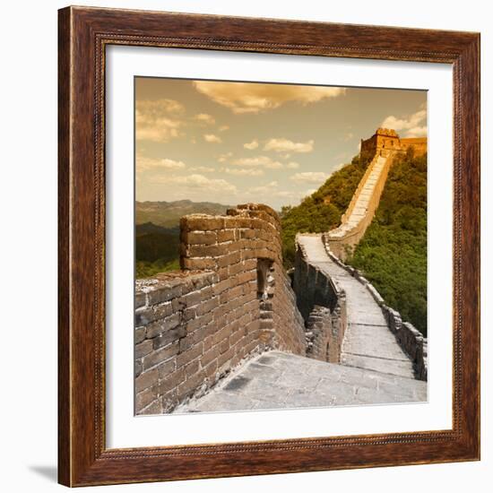 China 10MKm2 Collection - Great Wall of China-Philippe Hugonnard-Framed Photographic Print