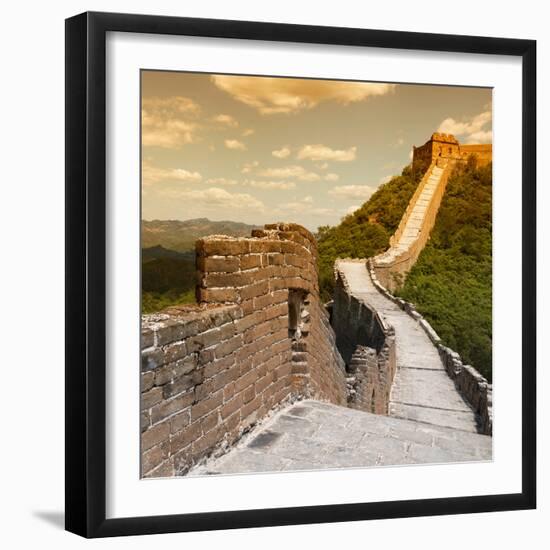 China 10MKm2 Collection - Great Wall of China-Philippe Hugonnard-Framed Photographic Print