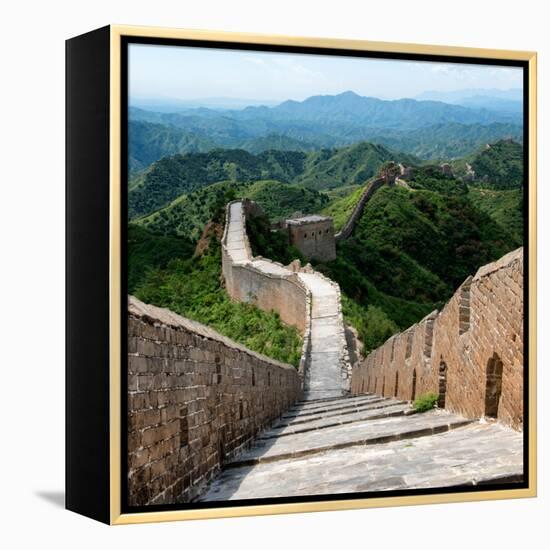 China 10MKm2 Collection - Great Wall of China-Philippe Hugonnard-Framed Premier Image Canvas