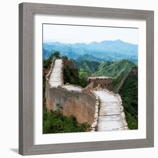 China 10MKm2 Collection - Great Wall of China-Philippe Hugonnard-Framed Photographic Print