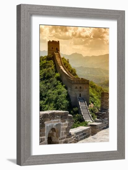 China 10MKm2 Collection - Great Wall of China-Philippe Hugonnard-Framed Photographic Print