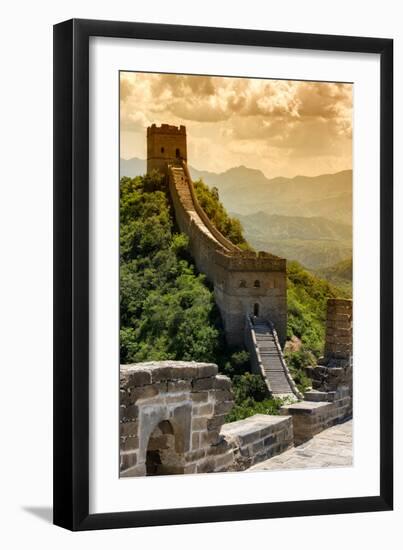 China 10MKm2 Collection - Great Wall of China-Philippe Hugonnard-Framed Photographic Print