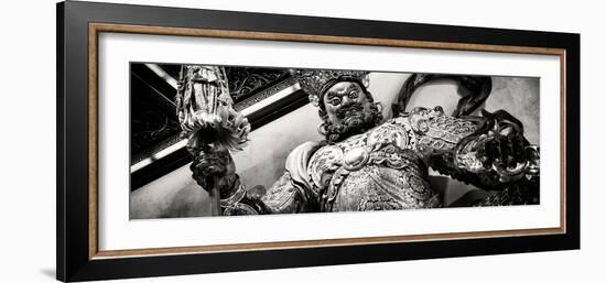 China 10MKm2 Collection - Guardian of the Temple-Philippe Hugonnard-Framed Photographic Print