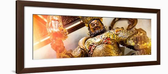 China 10MKm2 Collection - Guardian of the Temple-Philippe Hugonnard-Framed Photographic Print