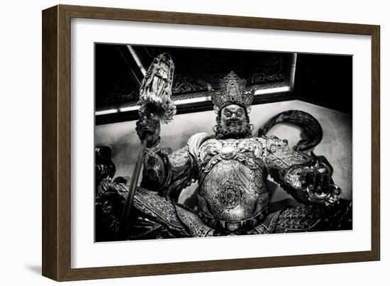 China 10MKm2 Collection - Guardian of the Temple-Philippe Hugonnard-Framed Photographic Print