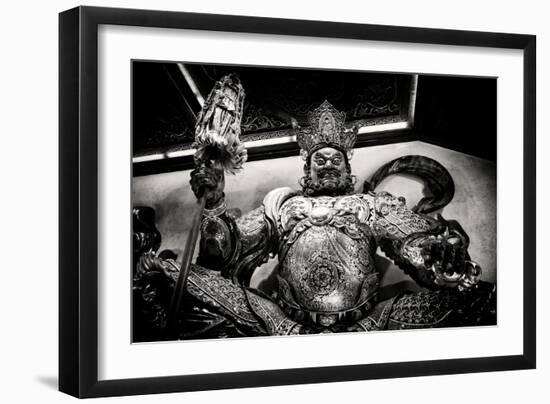 China 10MKm2 Collection - Guardian of the Temple-Philippe Hugonnard-Framed Photographic Print