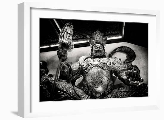 China 10MKm2 Collection - Guardian of the Temple-Philippe Hugonnard-Framed Photographic Print