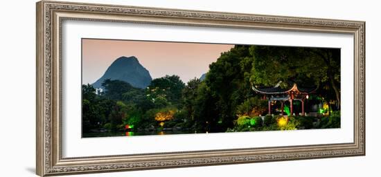 China 10MKm2 Collection - Guilin at night-Philippe Hugonnard-Framed Photographic Print