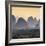 China 10MKm2 Collection - Guilin National Park at Sunset-Philippe Hugonnard-Framed Photographic Print