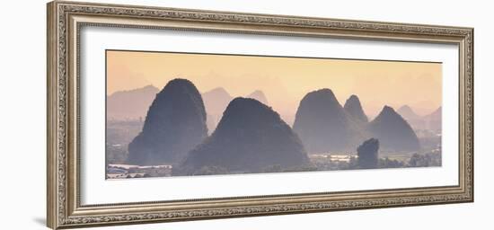 China 10MKm2 Collection - Guilin National Park at Sunset-Philippe Hugonnard-Framed Photographic Print