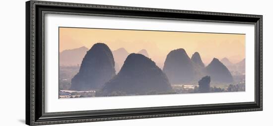 China 10MKm2 Collection - Guilin National Park at Sunset-Philippe Hugonnard-Framed Photographic Print