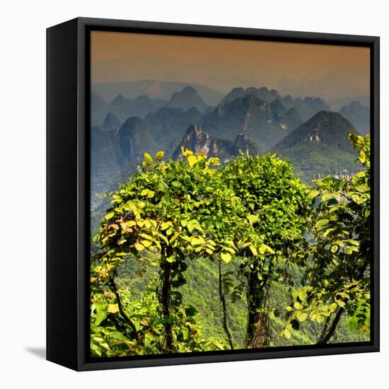 China 10MKm2 Collection - Guilin National Park at Sunset-Philippe Hugonnard-Framed Premier Image Canvas