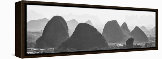 China 10MKm2 Collection - Guilin National Park at Sunset-Philippe Hugonnard-Framed Premier Image Canvas